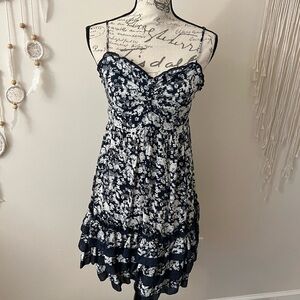 Summer Mini Strap Dress